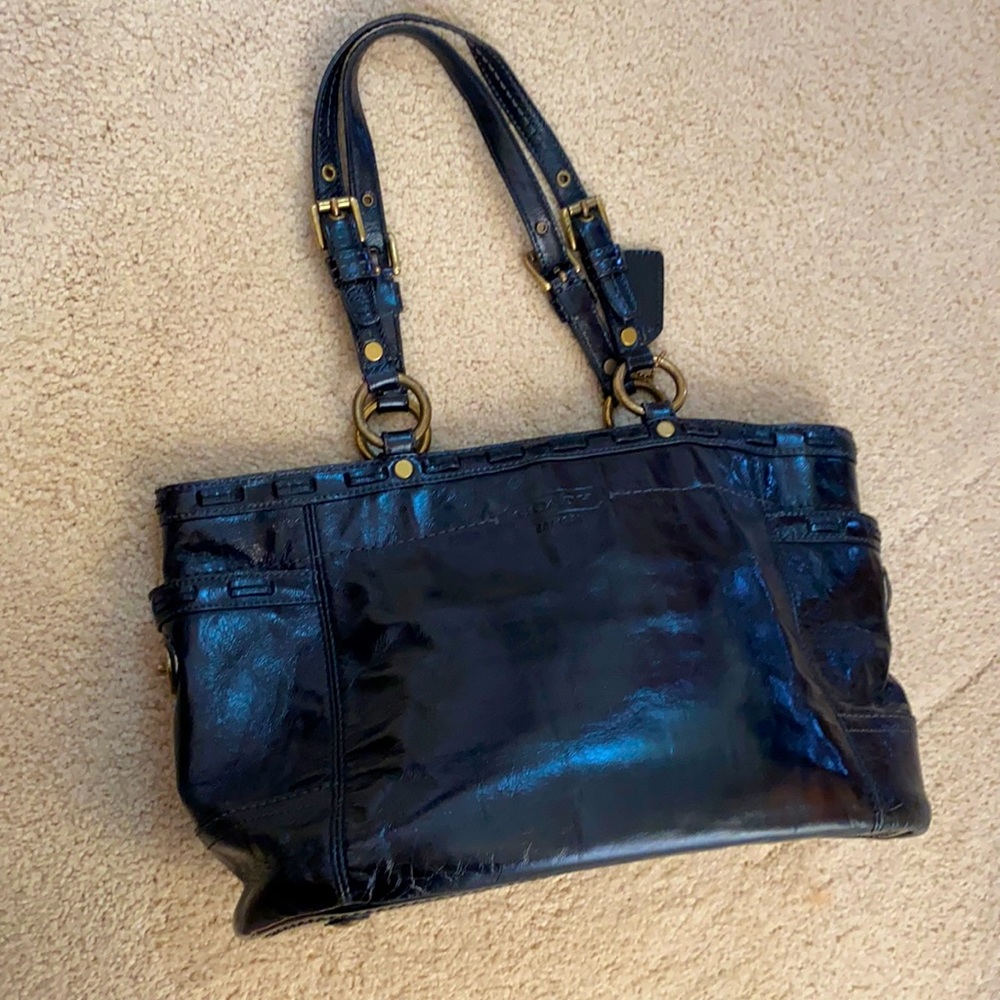 Vintage Coach 1941 Leather Bag